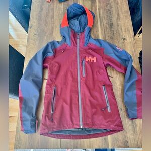Helly Hansen Women’s Shell Jacket Medium Snowboard Skiing Outdoor